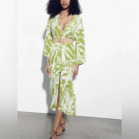 Zara summer kaftan no belt included - Picture 1 of 4